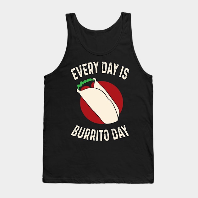 Every Day Is Burrito Day Mexican Food Cinco de Mayo Tank Top by LEGO